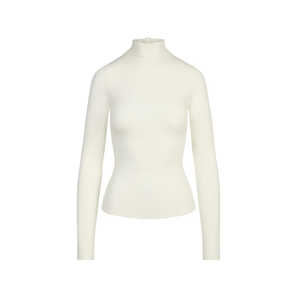Skims Cotton Jersey turtleneck
